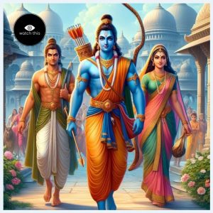 Rama Sita and Lakshmana Thirumanajanam